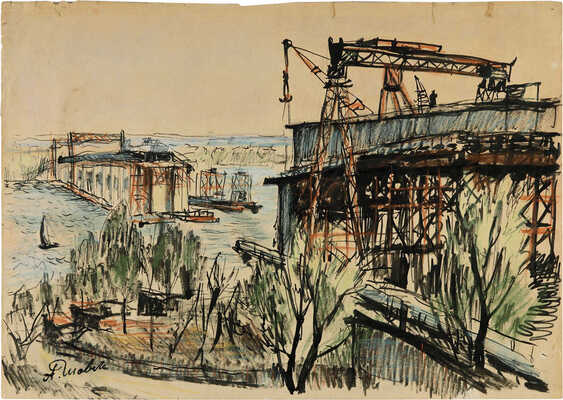 Шовкуненко Алексей Алексеевич. Стройка 